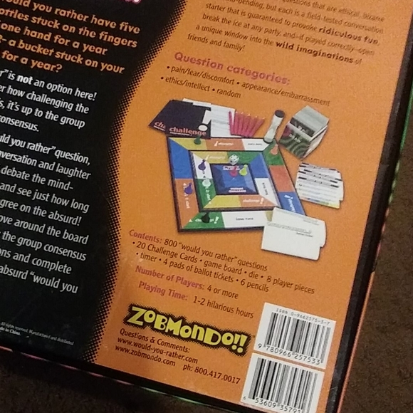 🎃'$4/20 Would you rather' adult game - Picture 3 of 3